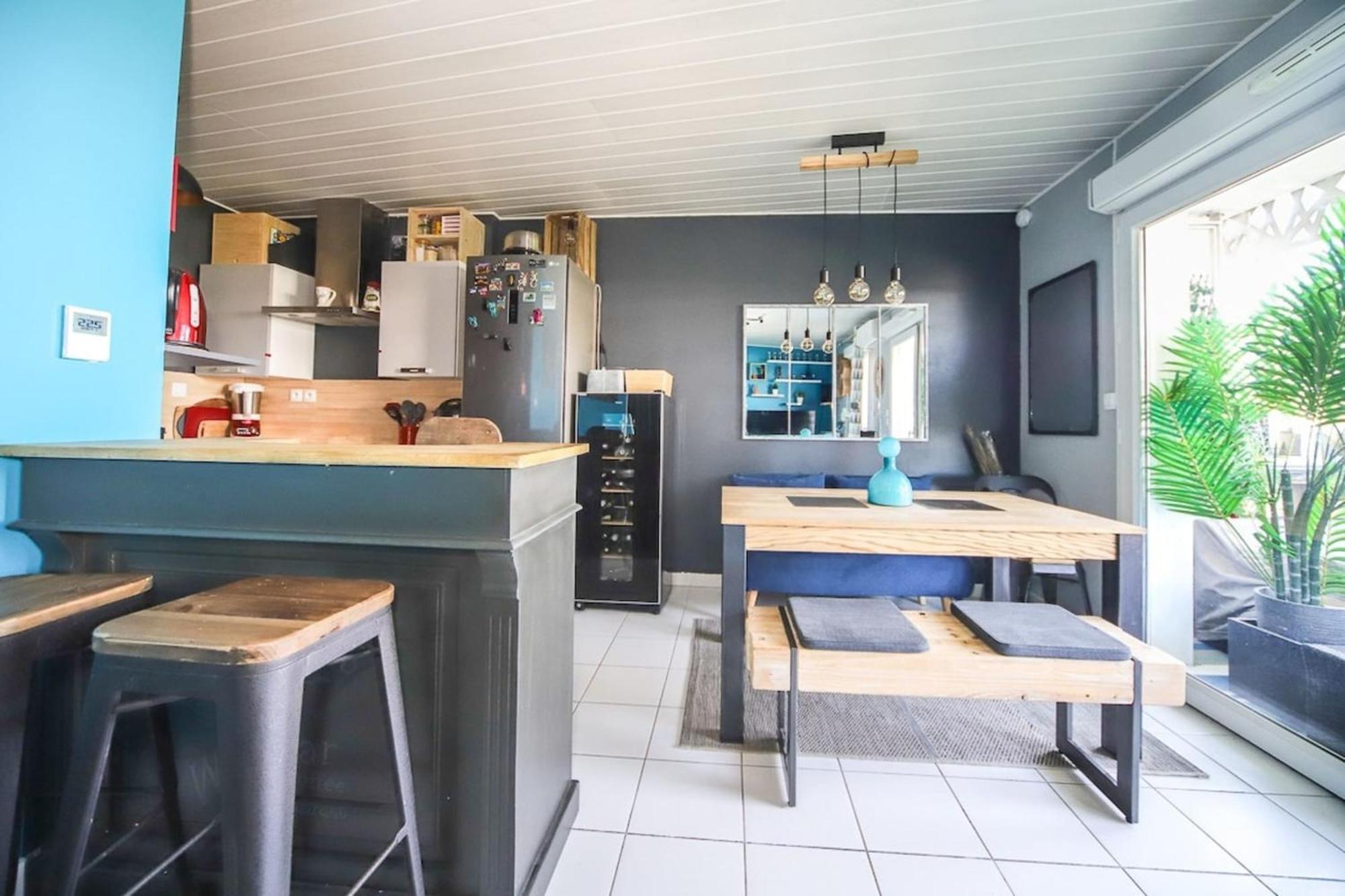 T2 Cubano Montpellier Parking Proche Plages Exterior foto